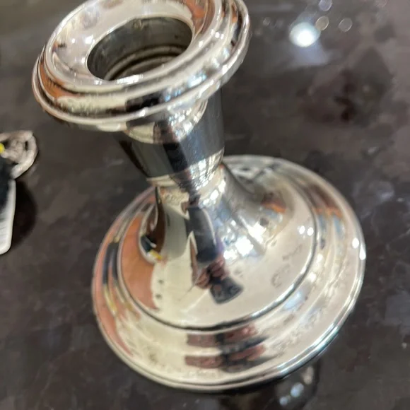 Vintage Gorman sterling 948 candlestick holders - Picture 8 of 9